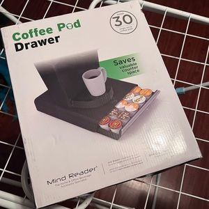 “NIB”Coffee 30 pods drawer!